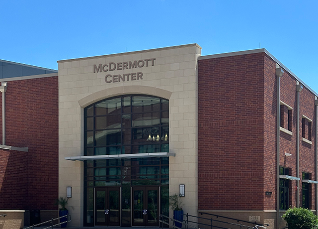 Rendering of the McDermott Center.