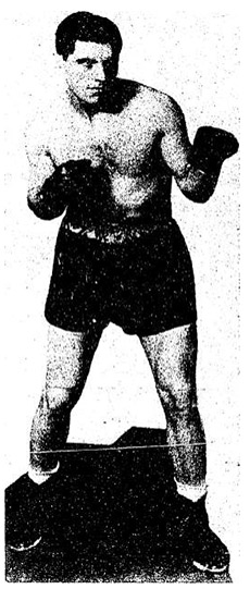 Carl Vinciquerra as a young boxer