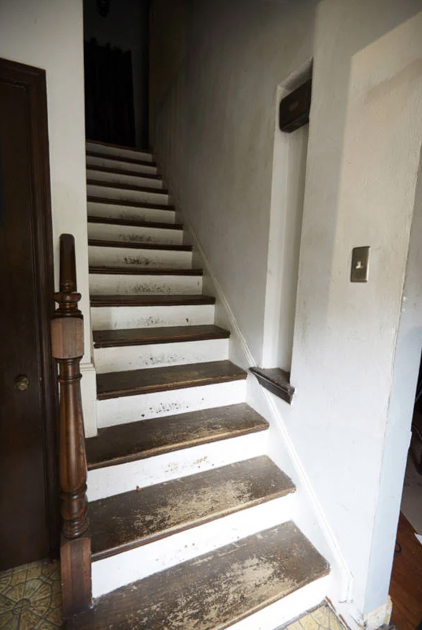 Inside the St. Louis home where the exorcism took place.