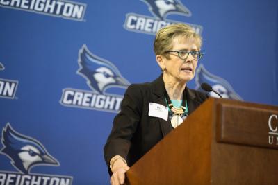 Mary Higgins at Leaders for Life 2023 Mary Higgins at Leaders for Life 2023