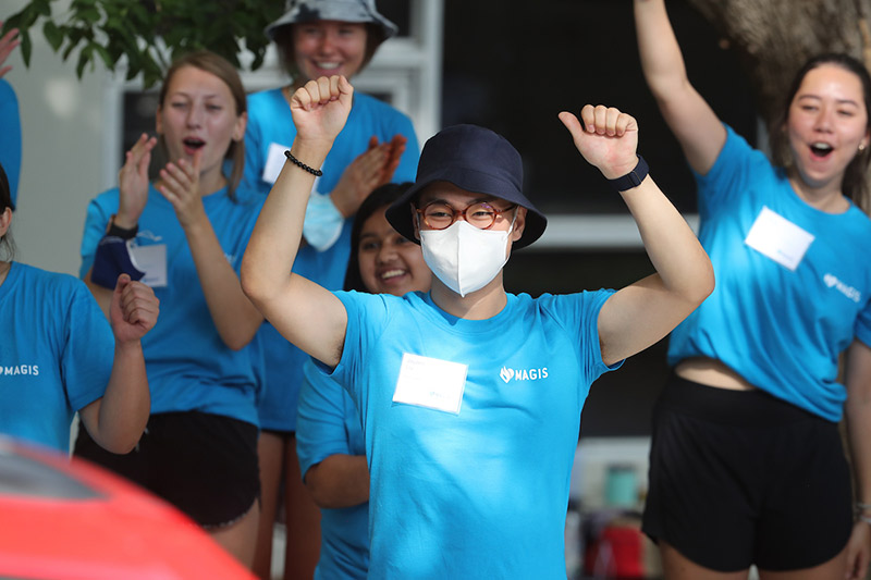 Students move in to the Creighton residence halls on Aug. 13, 2021.