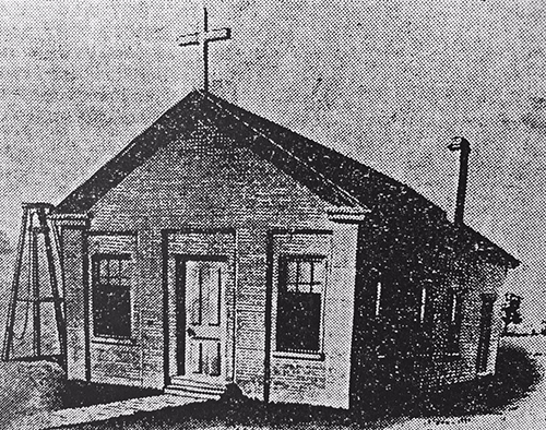 St. Mary's, the first Catholic church in Omaha. 