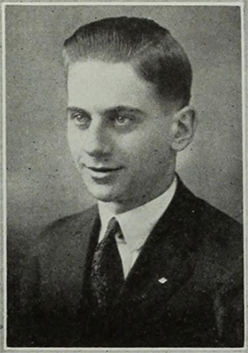 Milt Abrahams in 1924.