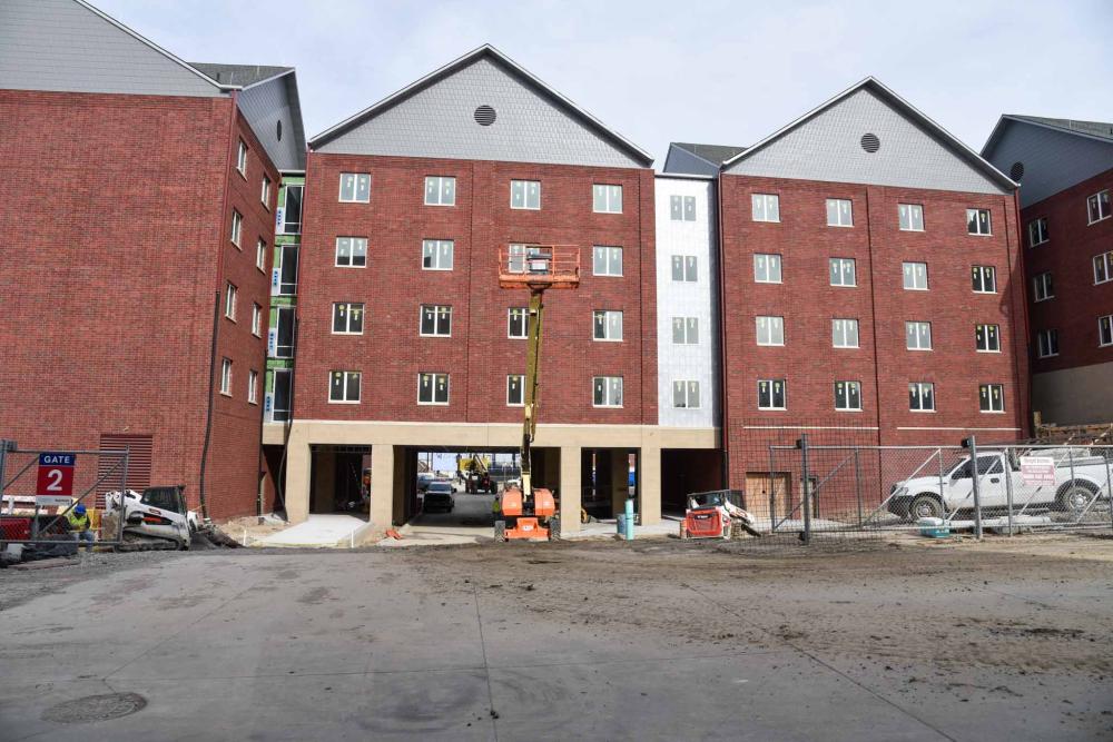 A building under construction