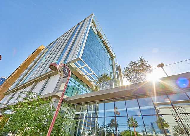 Exterior of the Creighton Health Sciences Campus — Phoenix.