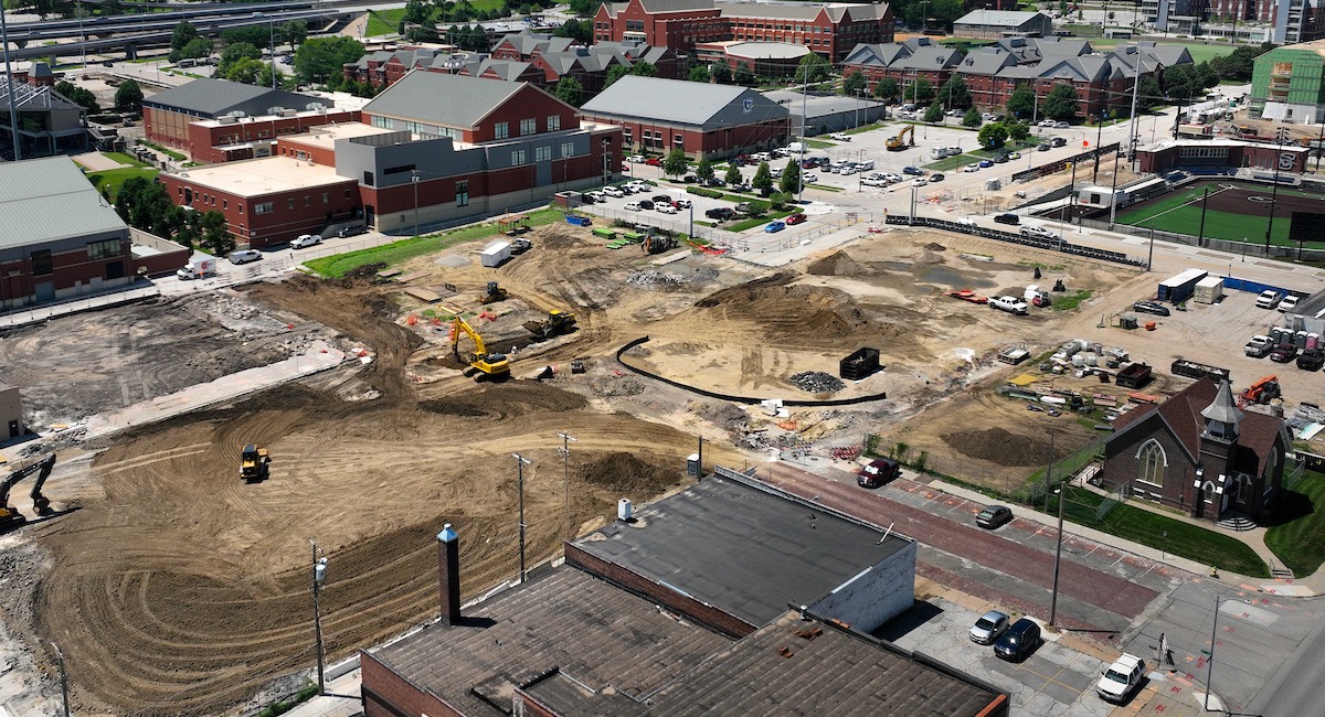 Baseball practice field July 2025