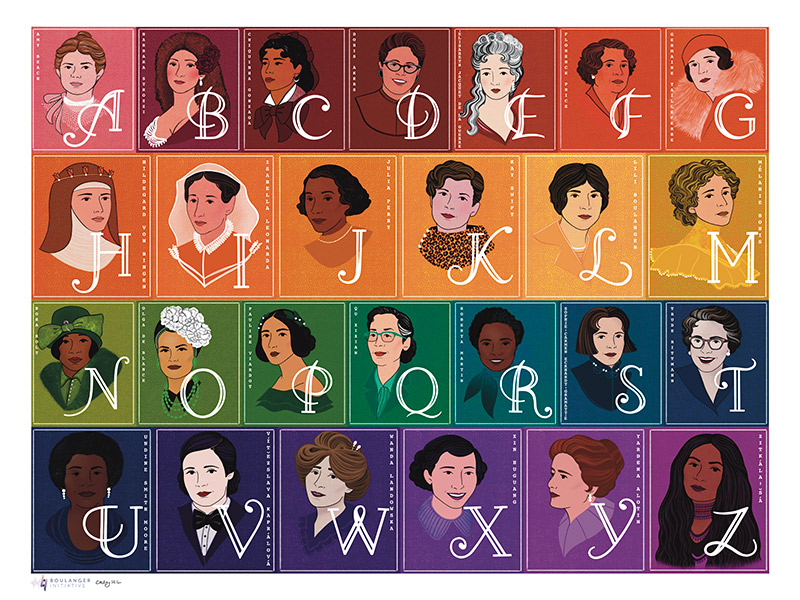 Chelsey Hill's Women Composer Alphabet