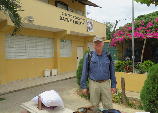 Jim Seifert in the Dominican Republic for his ILAC trip