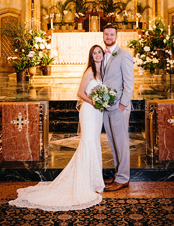 David Waters, BA'12, MD'16, and Danielle Fiumefreddo Waters, BS'12