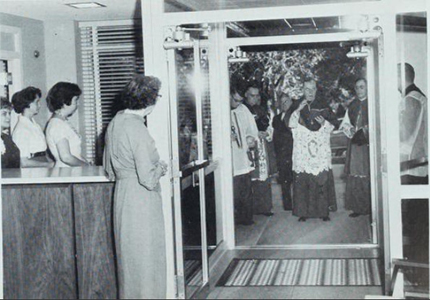 A scene from Gallagher's blessing in 1961. A scene from Gallagher's blessing in 1961.