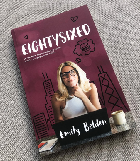 Emily's book Eightysixed