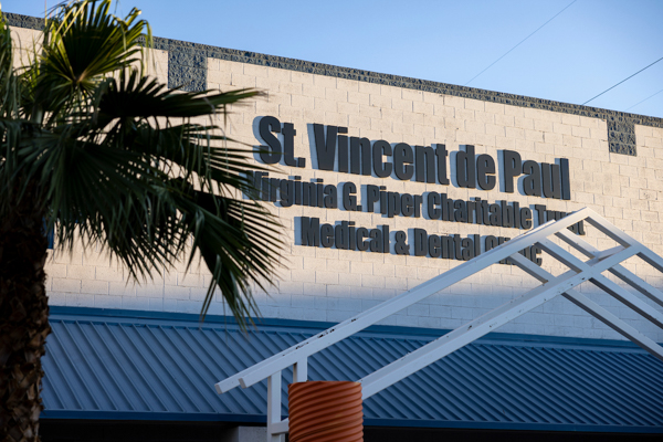 St. Vincent de Paul Piper Clinic exterior.