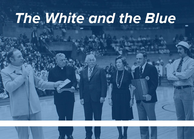The White and the Blue fight song