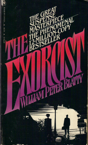 Image of the Exorcist book cover.