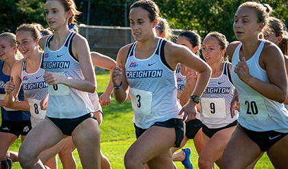 Creighton Cross Country runners