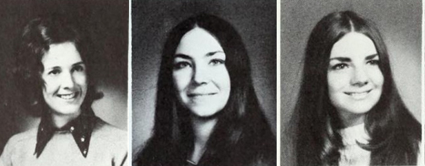 Poopa yearbook photos of Jean, Kate and Maureen.
