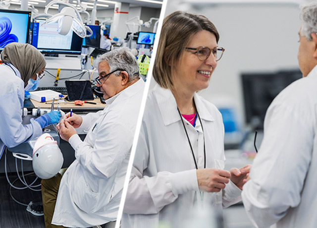 School of Dentistry faculty and students