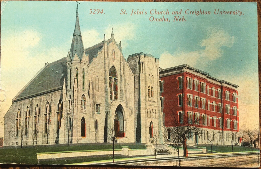 Creighton postcards