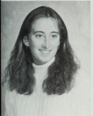 A yearbook photo of Ellen Townley.