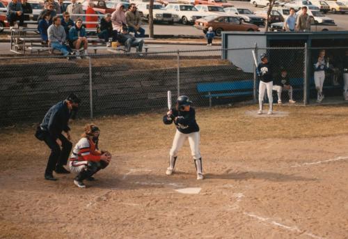CU Sports Complex softball A softball player gets ready to swing a bat