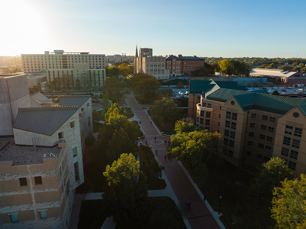 Image of Creighton in the fall. 