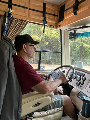 Bianco - Driving RV to Creighton Driving RV to Creighton