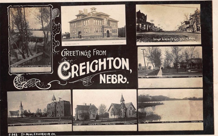 Creighton postcards