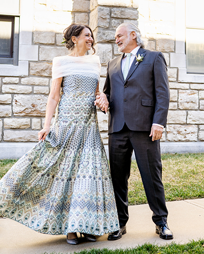 Joyce Eisenmenger, BA'77, and Steve Chavez, BS'77