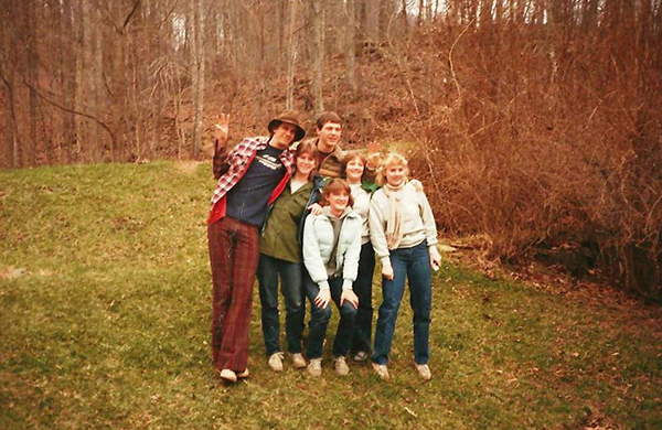 A service trip team in Vanceburg, Kentucky, in 1984.