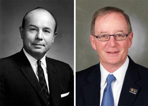 Diesing CWS headshots Headshots of a father and a son