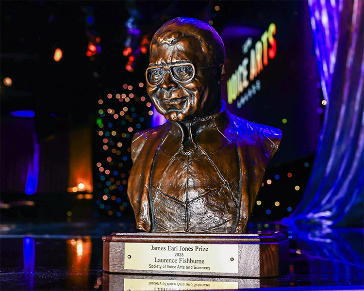 Bronze sculpture of James Earl Jones