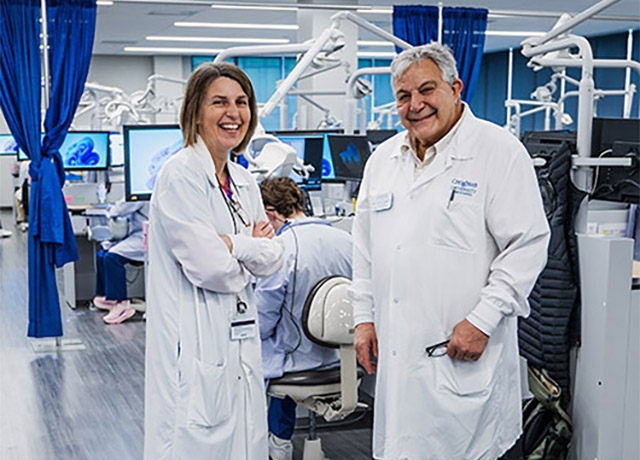 School of Dentistry faculty and students