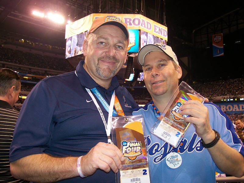 Doug and Kris at the 2010 Final Four