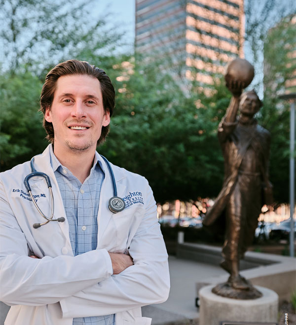 Erik Steinberger on Phoenix campus