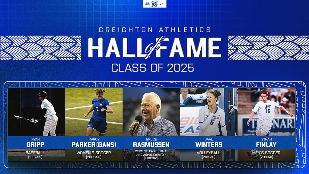 Creighton Athletics Hall of Fame Class of 2025