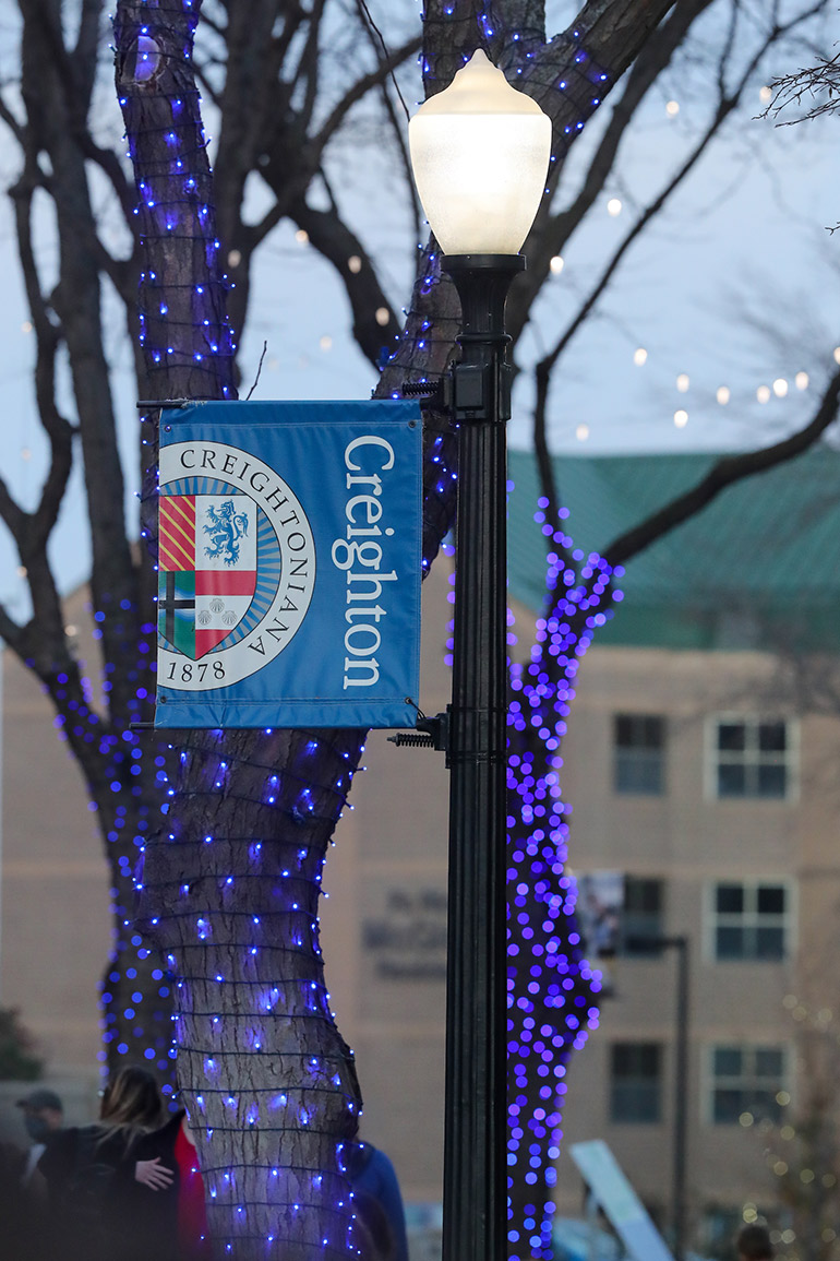 Photos Creighton kicks off the holiday season University Relations