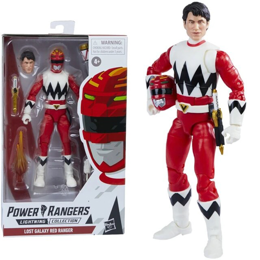 Danny Slavin's Red Power Ranger action figure.