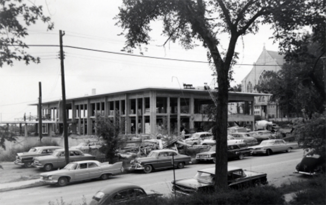 Construction of Reinert Library