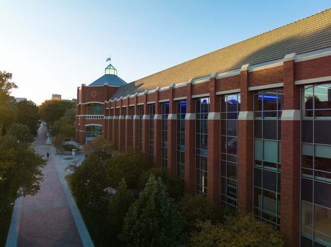 The Mike and Josie Harper Center, home of the Heider College of Business.