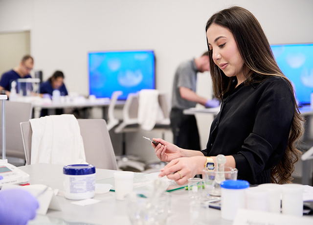 A pharmacy student in Phoenix.