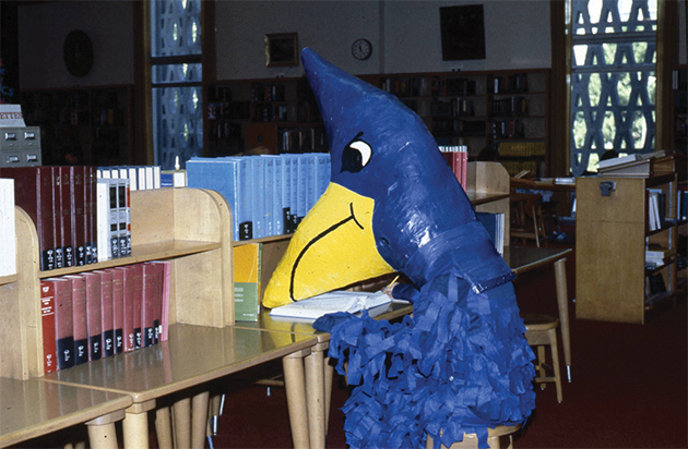 The evolution of the Billy Bluejay mascot costume | University Relations | Creighton  University