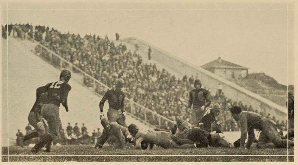 Creighton football team in the 1920s.