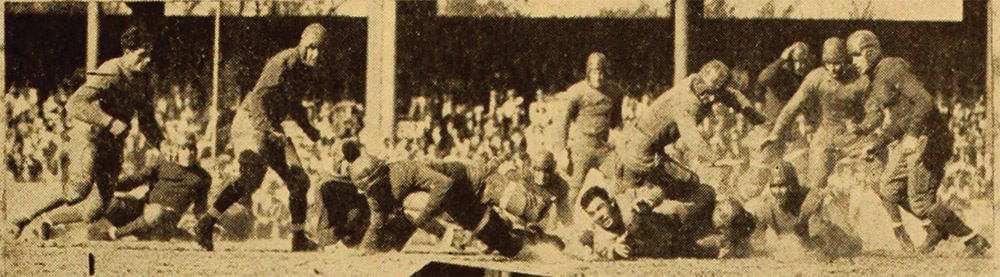 Football players in the 20s.