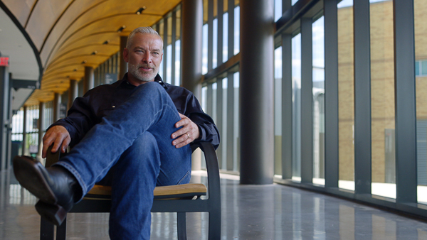 Gottsch being interviewed on the Amazon Prime series The Ride.