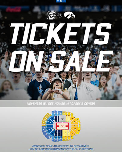 Creighton vs. Iowa in Des Moines