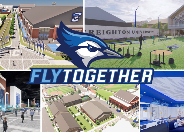 Renderings and logo of Fly Together