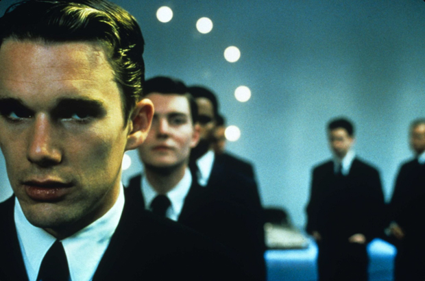 A scene from Gattaca.