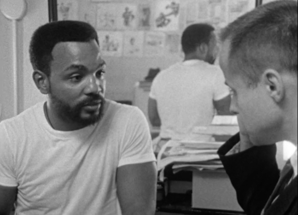 Ernie Chambers shown in the documentary A Time for Burning. 