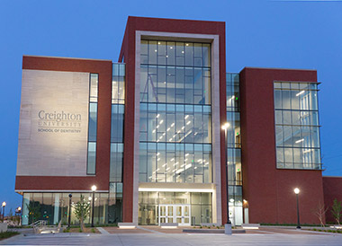 The School of Dentistry building.