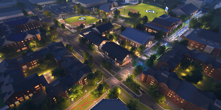 The Sports Performance Center will be the crown jewel of Creighton's Athletic Village, a campus within a campus.